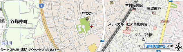 埼玉県草加市谷塚町1053周辺の地図
