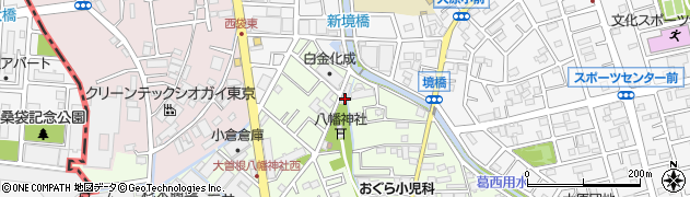 埼玉県八潮市大曽根20周辺の地図