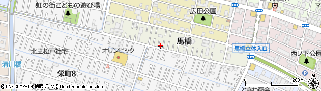 千葉県松戸市馬橋501-1周辺の地図