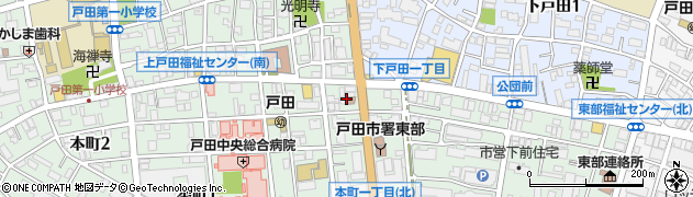 松栄庵周辺の地図