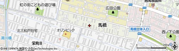 千葉県松戸市馬橋501-11周辺の地図