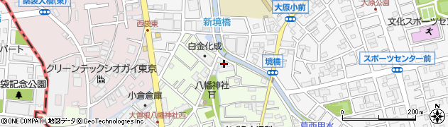 埼玉県八潮市大曽根19周辺の地図