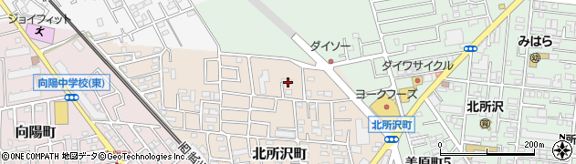 埼玉県所沢市北所沢町2064-5周辺の地図
