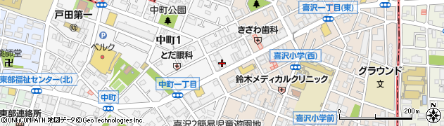 大信薬局　喜沢店周辺の地図