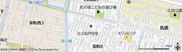 栄町第3公園周辺の地図