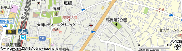 千葉県松戸市馬橋2844周辺の地図