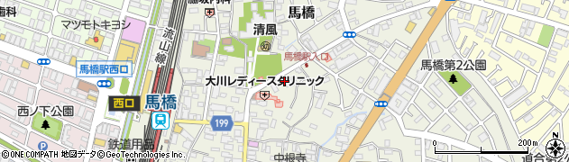 千葉県松戸市馬橋1904周辺の地図