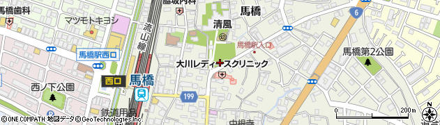 千葉県松戸市馬橋2545周辺の地図