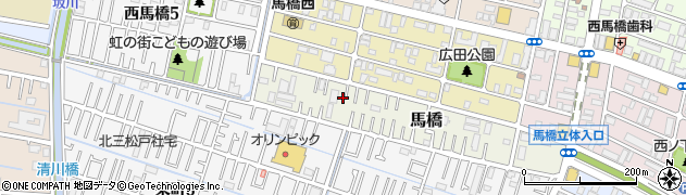 千葉県松戸市馬橋521周辺の地図