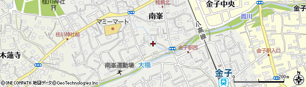 埼玉県入間市南峯213周辺の地図