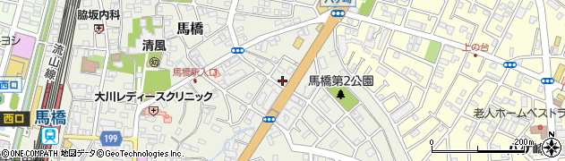 千葉県松戸市馬橋2820周辺の地図