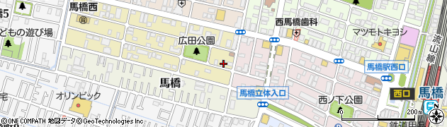 千葉県松戸市西馬橋広手町12周辺の地図