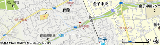 埼玉県入間市南峯203周辺の地図