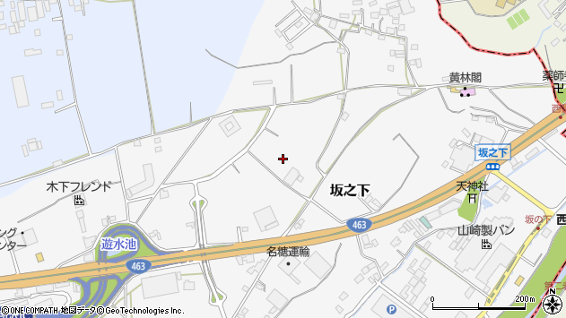 〒359-0012 埼玉県所沢市坂之下の地図