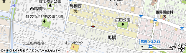 千葉県松戸市西馬橋広手町94周辺の地図