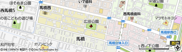 広田公園周辺の地図