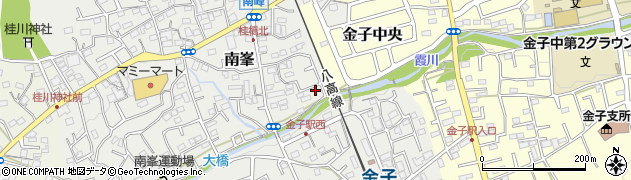 埼玉県入間市南峯170周辺の地図