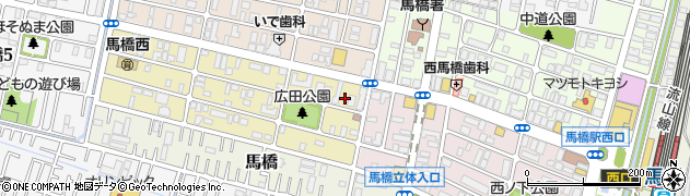 千葉県松戸市西馬橋広手町10周辺の地図