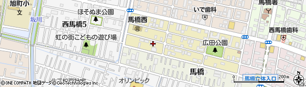 千葉県松戸市西馬橋広手町136周辺の地図