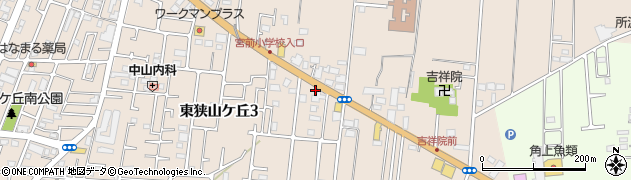 ニコニコレンタカー　狭山ヶ丘店周辺の地図