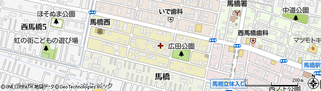 千葉県松戸市西馬橋広手町55周辺の地図