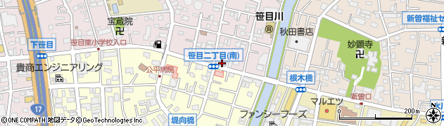 株式会社アクシスネットワーク　戸田営業所周辺の地図