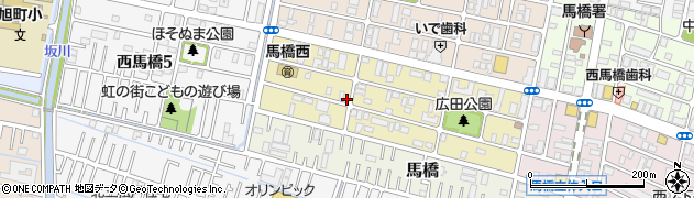 千葉県松戸市西馬橋広手町127周辺の地図