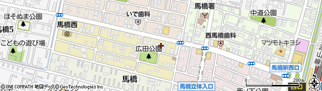 千葉県松戸市西馬橋広手町6周辺の地図