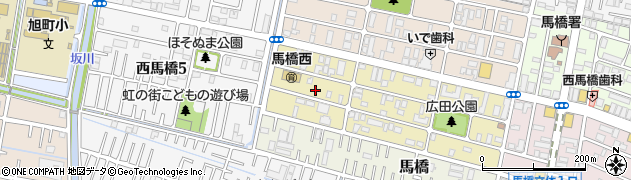 千葉県松戸市西馬橋広手町130周辺の地図