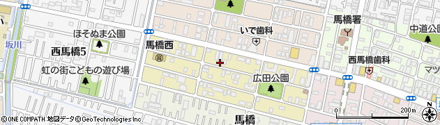 千葉県松戸市西馬橋広手町40周辺の地図