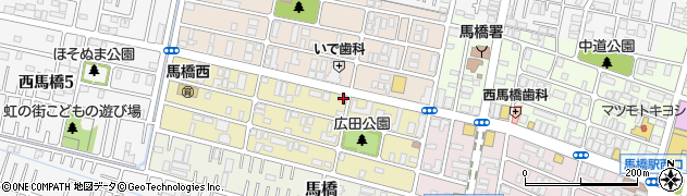 千葉県松戸市西馬橋広手町32周辺の地図