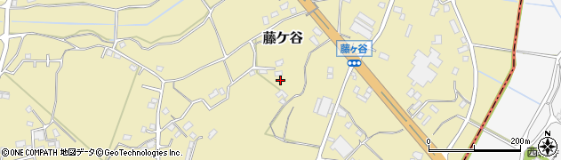 千葉県柏市藤ケ谷周辺の地図
