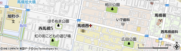 千葉県松戸市西馬橋広手町100周辺の地図