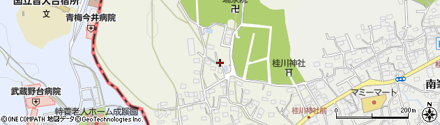 埼玉県入間市木蓮寺周辺の地図