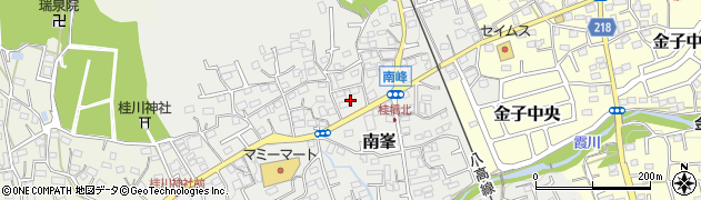 埼玉県入間市南峯2周辺の地図