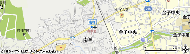 埼玉県入間市南峯125周辺の地図