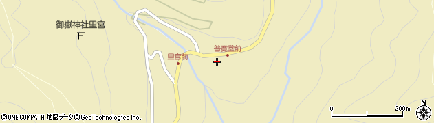 くるみ沢旅館周辺の地図
