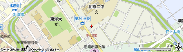 埼玉県朝霞市岡周辺の地図