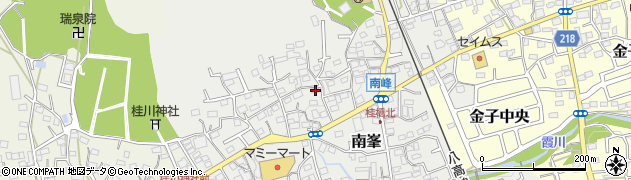 埼玉県入間市南峯9周辺の地図
