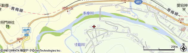東京都西多摩郡奥多摩町小丹波869周辺の地図