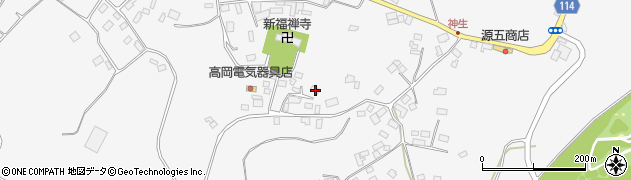千葉県香取市神生269周辺の地図