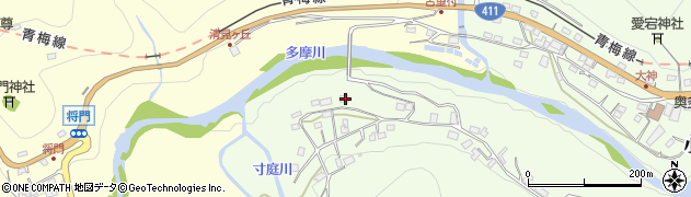 東京都西多摩郡奥多摩町小丹波866周辺の地図
