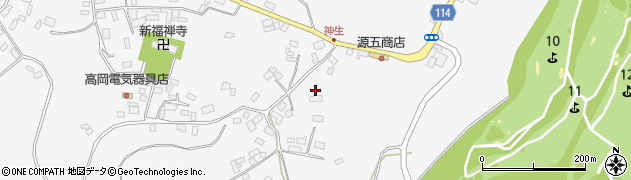 千葉県香取市神生237周辺の地図
