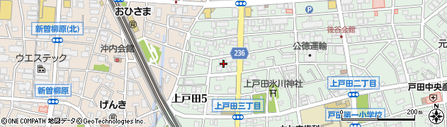 戸田ほほえみの郷周辺の地図