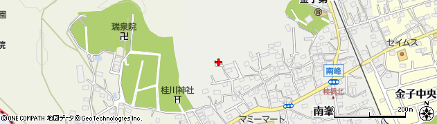 埼玉県入間市南峯843周辺の地図