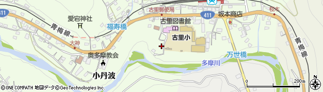 東京都西多摩郡奥多摩町小丹波103周辺の地図