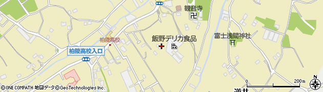 千葉県柏市逆井周辺の地図