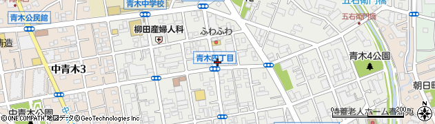 ＥＮＥＯＳ川口青木町ＳＳ周辺の地図