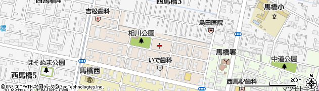 千葉県松戸市西馬橋相川町周辺の地図