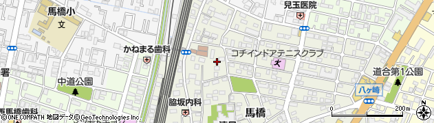 千葉県松戸市馬橋1446-5周辺の地図